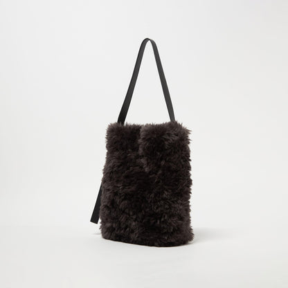 フェイクボア ワンショルダーバッグ