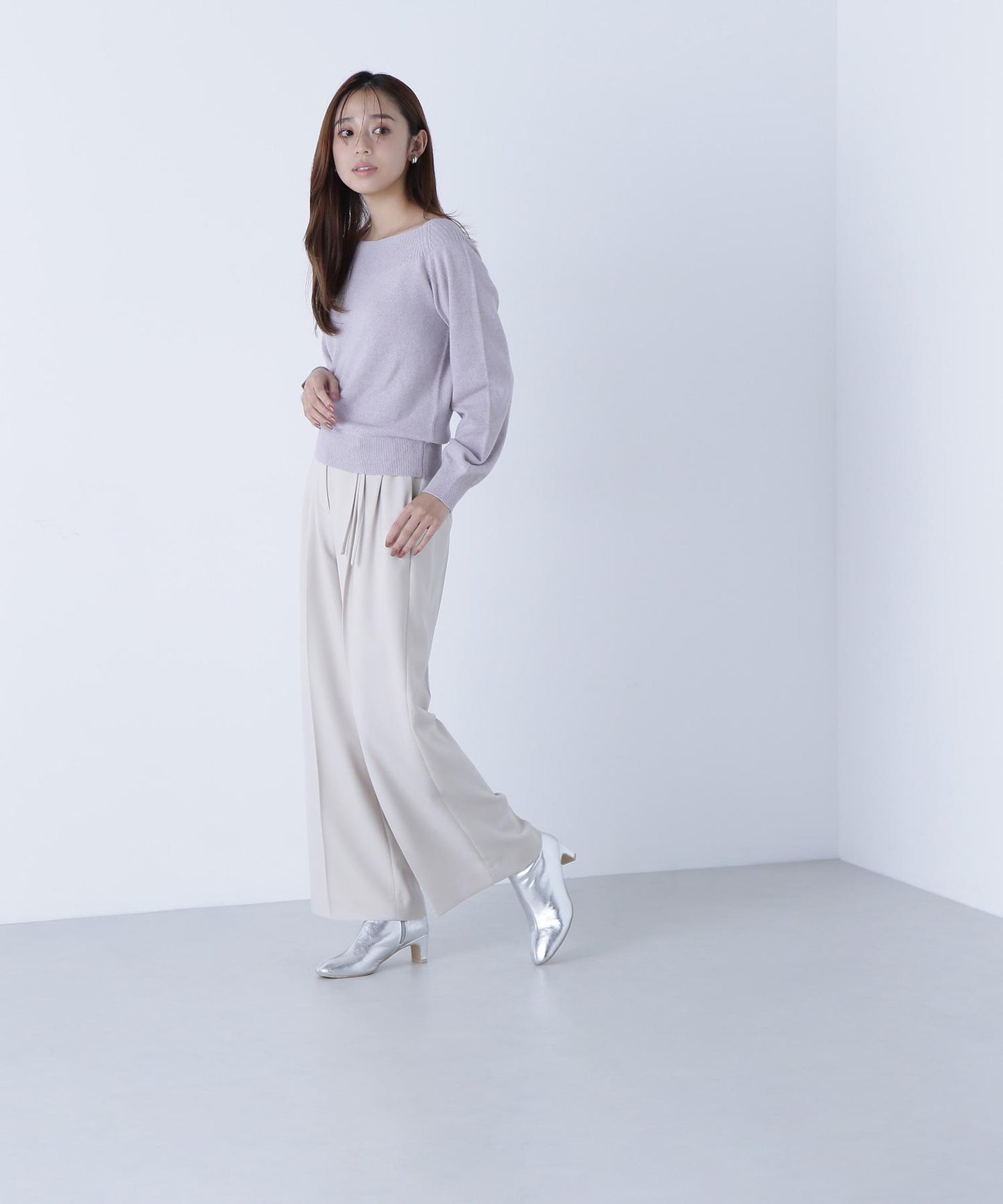 ダブルベルトワイドパンツII