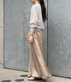 シャープネックシアーカーディガン