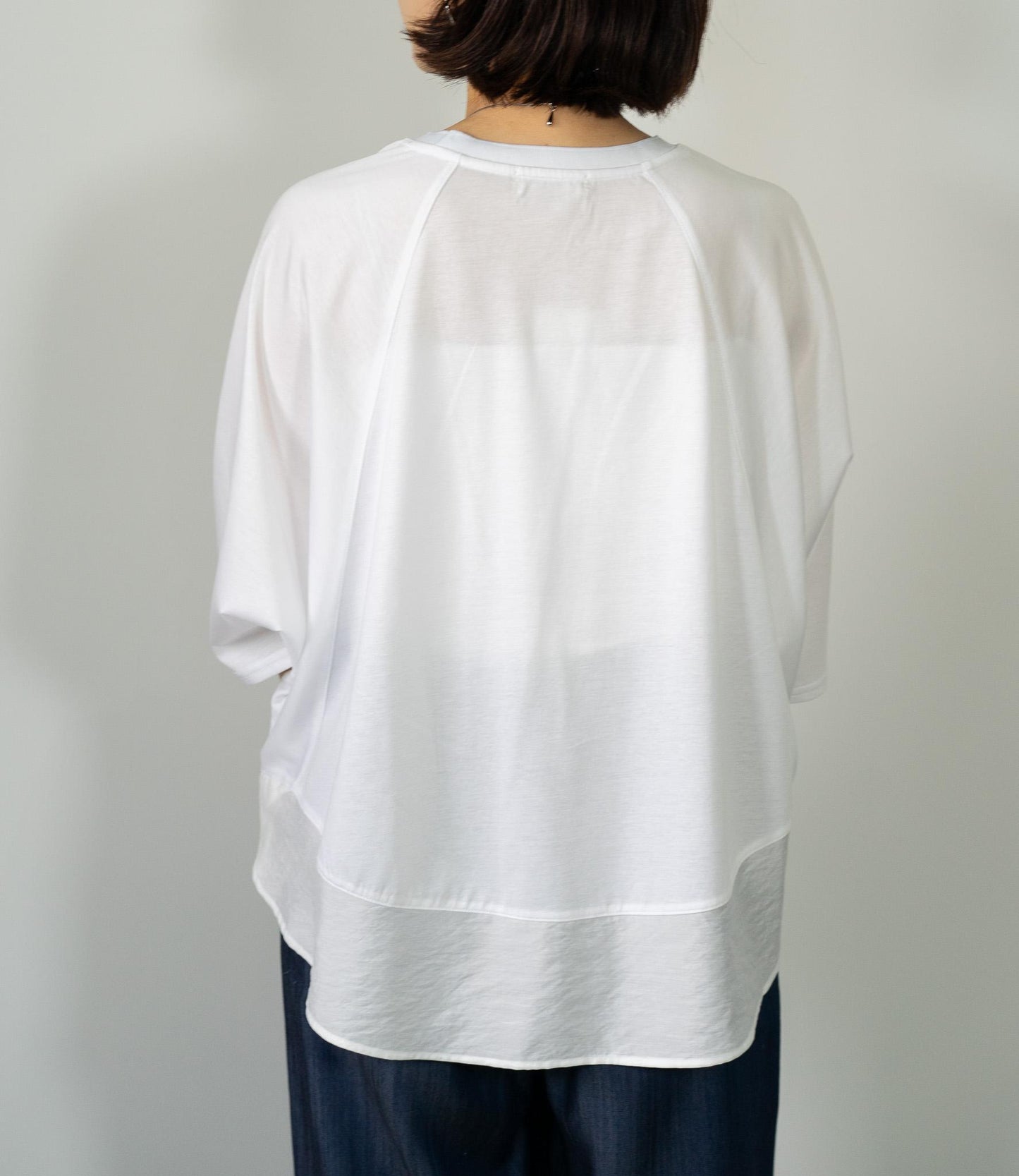 レイヤードオーバーTシャツ