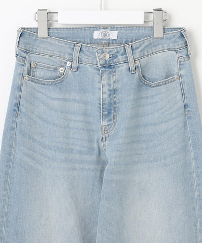 BASIC STRETCH DENIM ワイド ストレート デニム