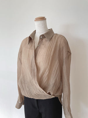 ワッシャーシアーシャツ