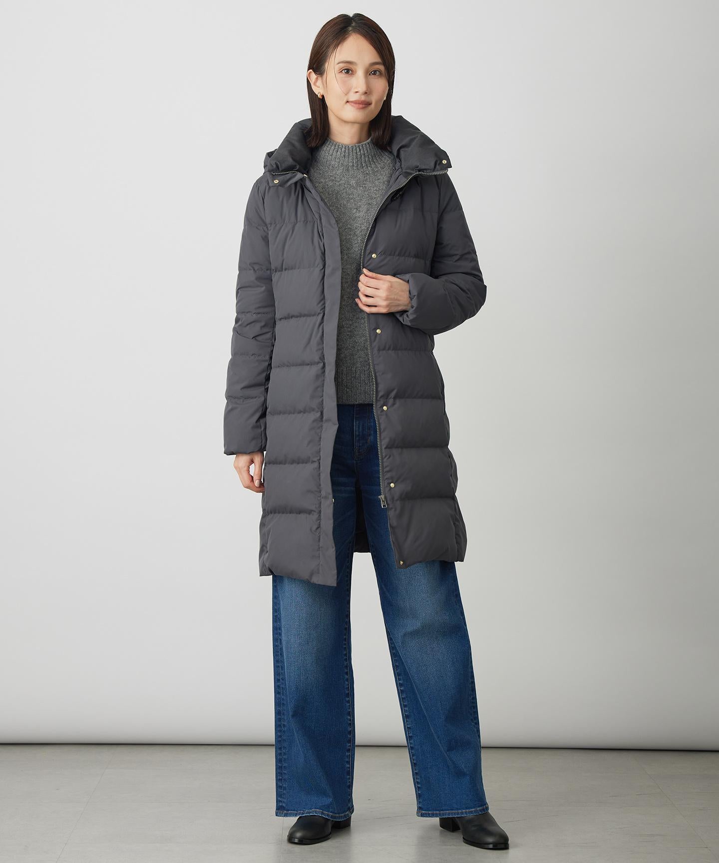 BASIC STRETCH DENIM ワイド ストレート デニム