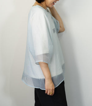 レイヤードロゴトップス