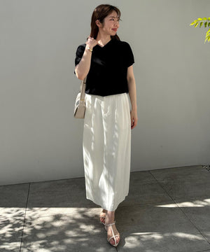 スゴ機能美 Vネック ニット