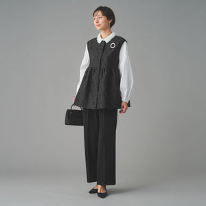 GISHA 2トーン ジャガード ベスト