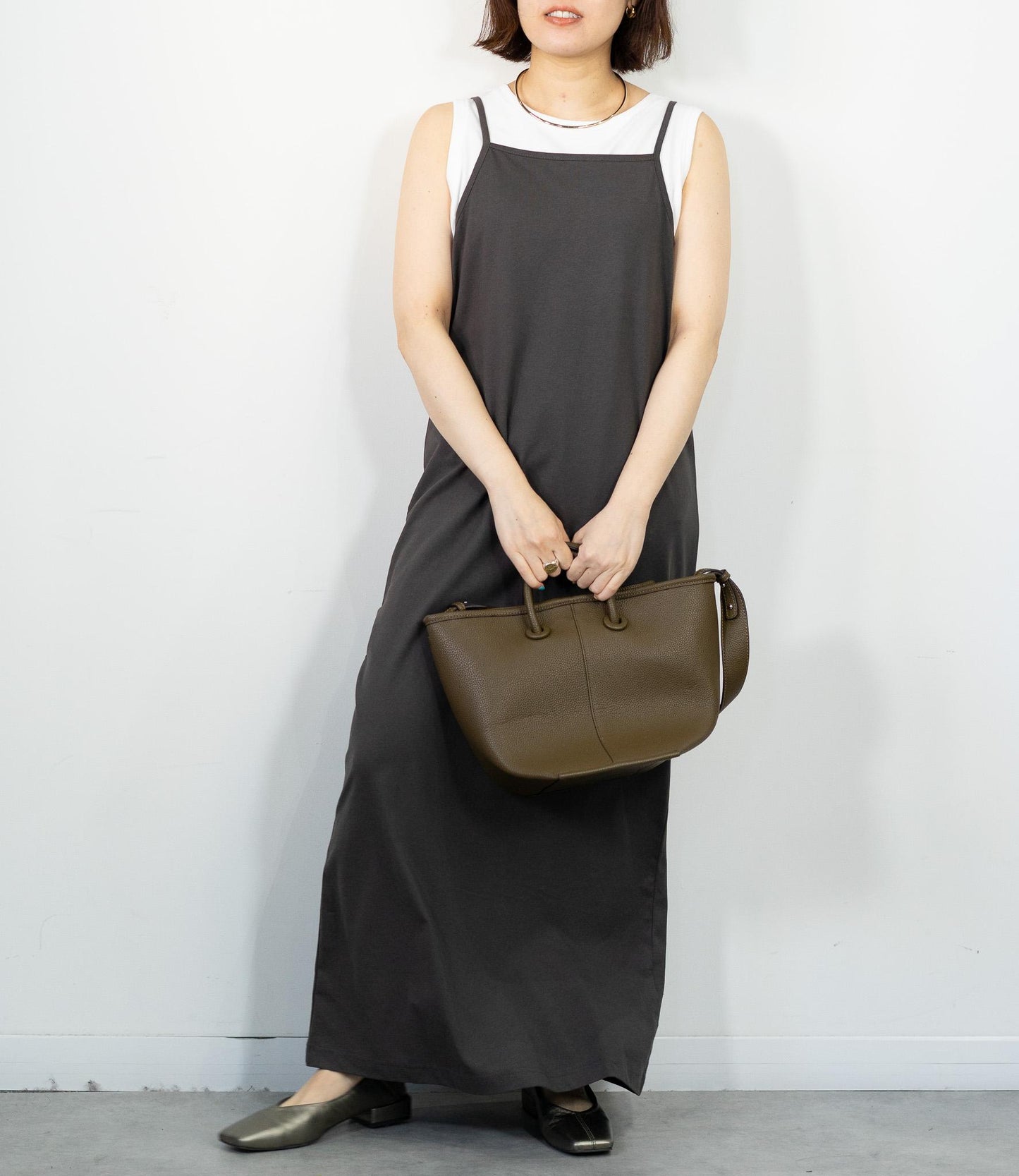 レイヤードワンピースセット