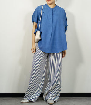 ストライプイージーパンツ