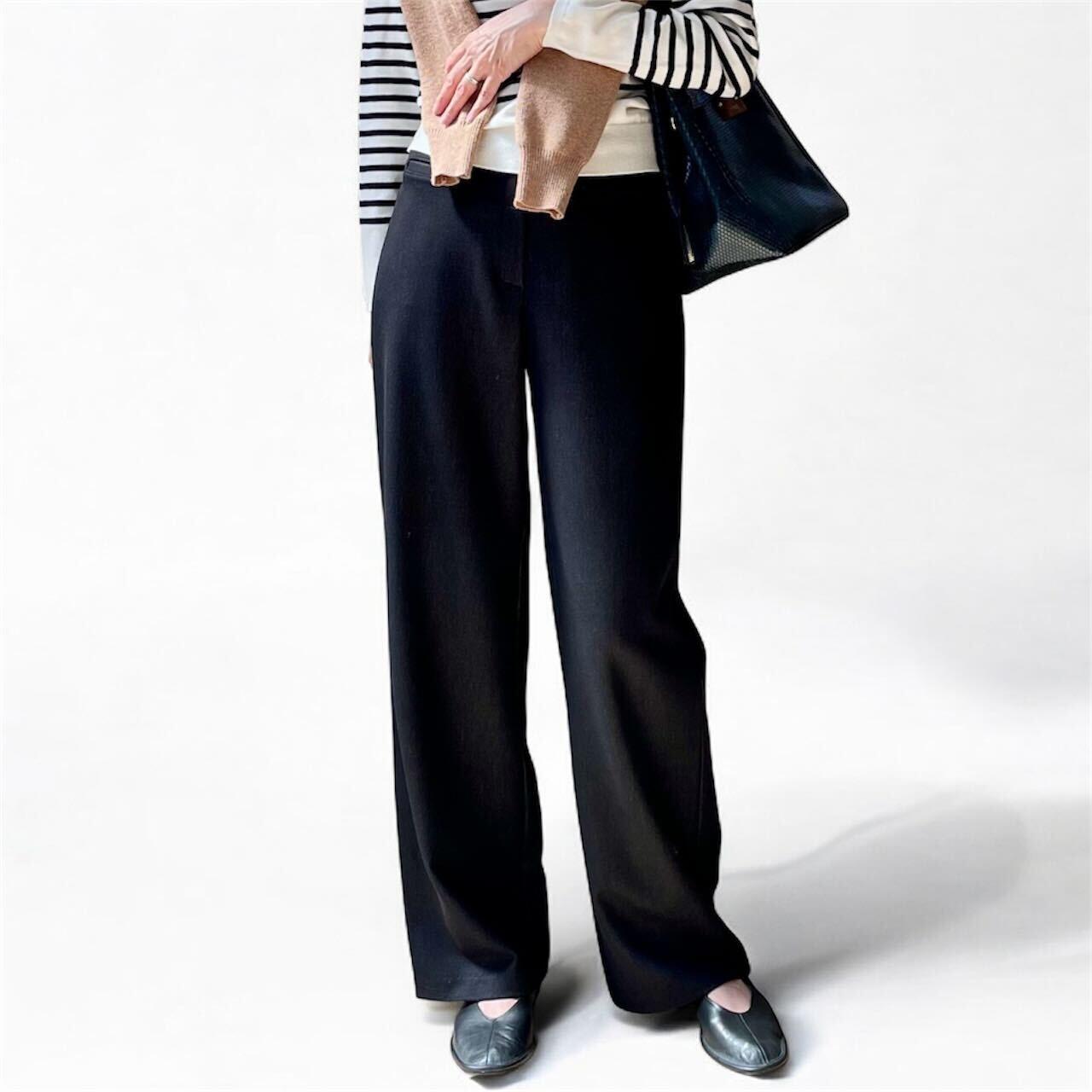 スパンデックスデニムライクパンツ