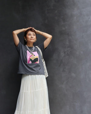 ピンクガールTシャツ