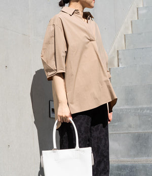 オーバーサイズスキッパーシャツ