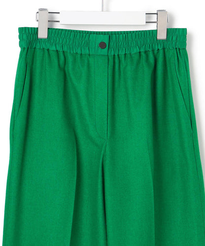 ウォッシャブルライトウール ストレートパンツ