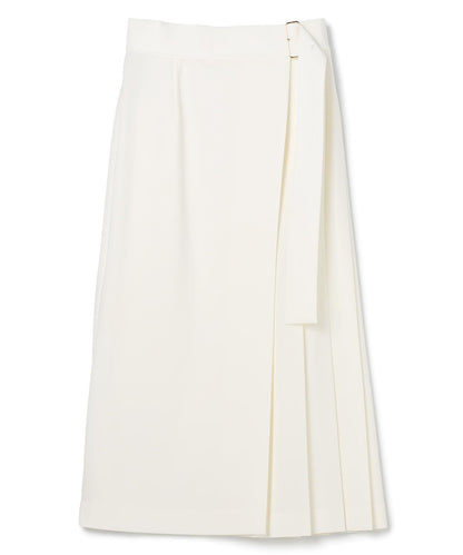 ZEPHYR / ウールライクアシンメトリープリーツスカート