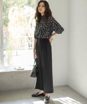 ドライタッチツイル ワイドパンツ