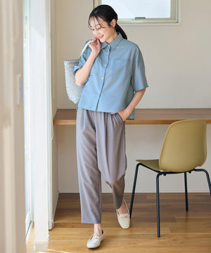 シアーテックリネンシャツ