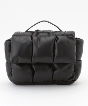 パディングPU2WAYクラッチ バッグ