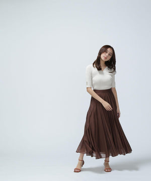 シャイニーシアーボイルスカート