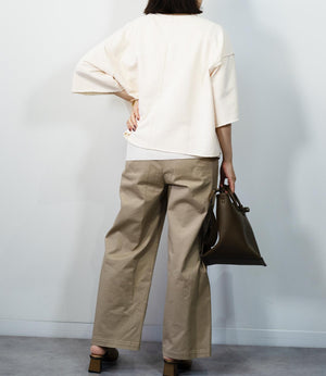 ミニ裏毛ロゴプルオーバー