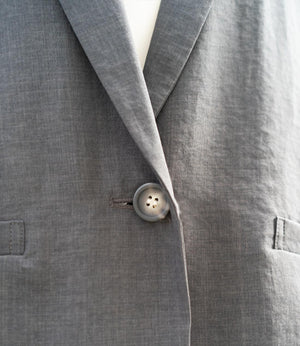 リネンライクハーフスリーブテーラードジャケット