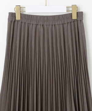 ウーステッドエステル  プリーツスカート