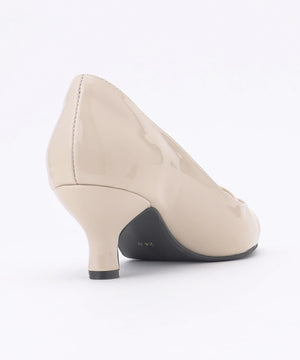 ミニストーンバックル パンプス