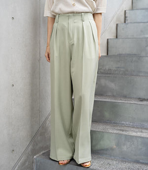 ストレッチツイルストレートスラックス