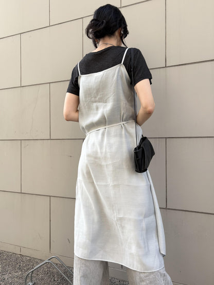 ラップデザインスリップワンピース