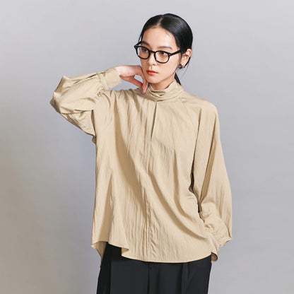 【WEB限定 Wardrobe DAILY MINIMAL】リボンタイブラウス -2WAY/ウォッシャブル-