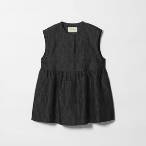 GISHA 2トーン ジャガード ベスト