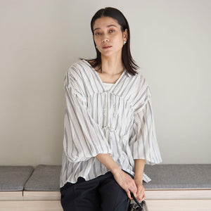 【結論シリーズ】全方位映えギャザーブラウス