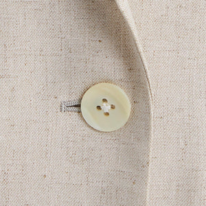 リネンライク ジレ -マシンウォッシャブル・ストレッチ-