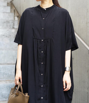 2wayスリーブボクシーワンピース(インナーワンピース付き)