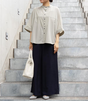 【接触冷感】前後2wayドルマンシャツ