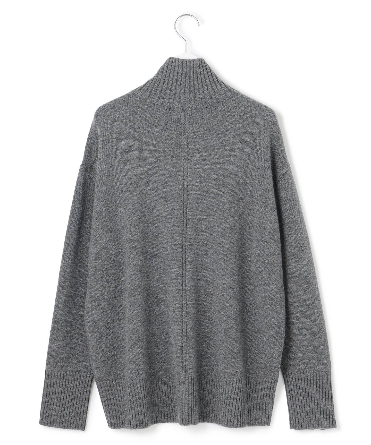 ソフトカシミヤミックス ハイネックニット