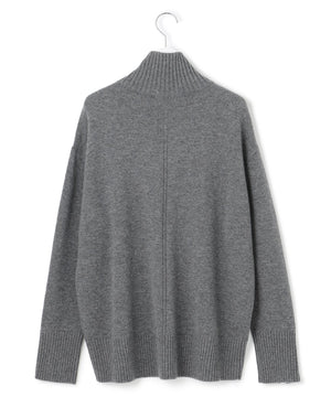 ソフトカシミヤミックス ハイネックニット