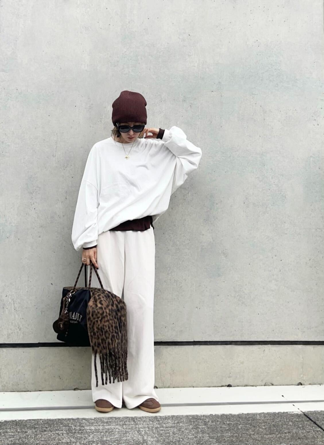 オーバーサイズスウェットシャツ