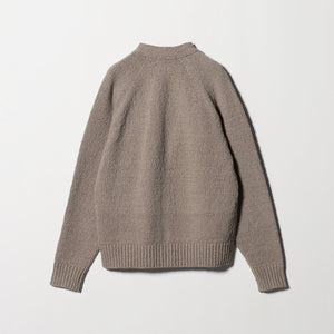 ポリエステルコットンシルク Vネックカーディガン ウォッシャブル