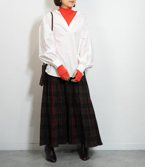 オックスコットンスキッパーシャツ