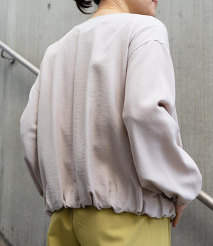 オックスノーカラーライトブルゾン