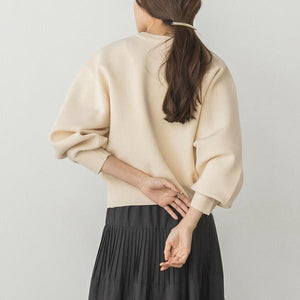 ダブルジップニットブルゾン