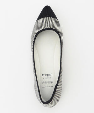 バイカラー ポインテッドパンプス