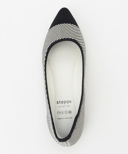 【新品同様】 steppi バイカラー　ポインテッド パンプス　24 バイカラー ポインテッドパンプス – &DROBE (アンドローブ)