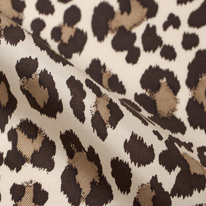 シルク レオパード スカーフ