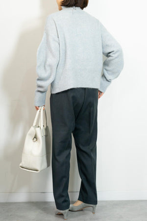 FOX混ボリュームスリーブニット