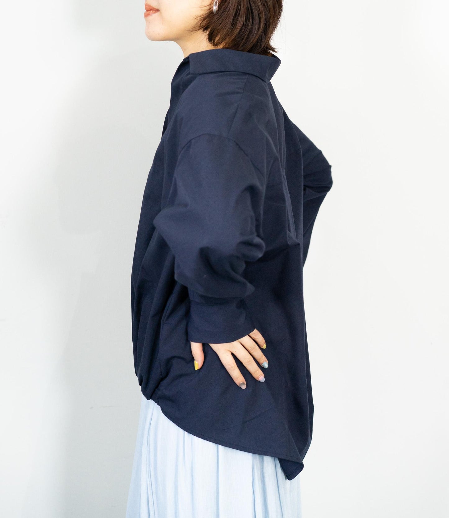 ギャザースキッパーシャツ