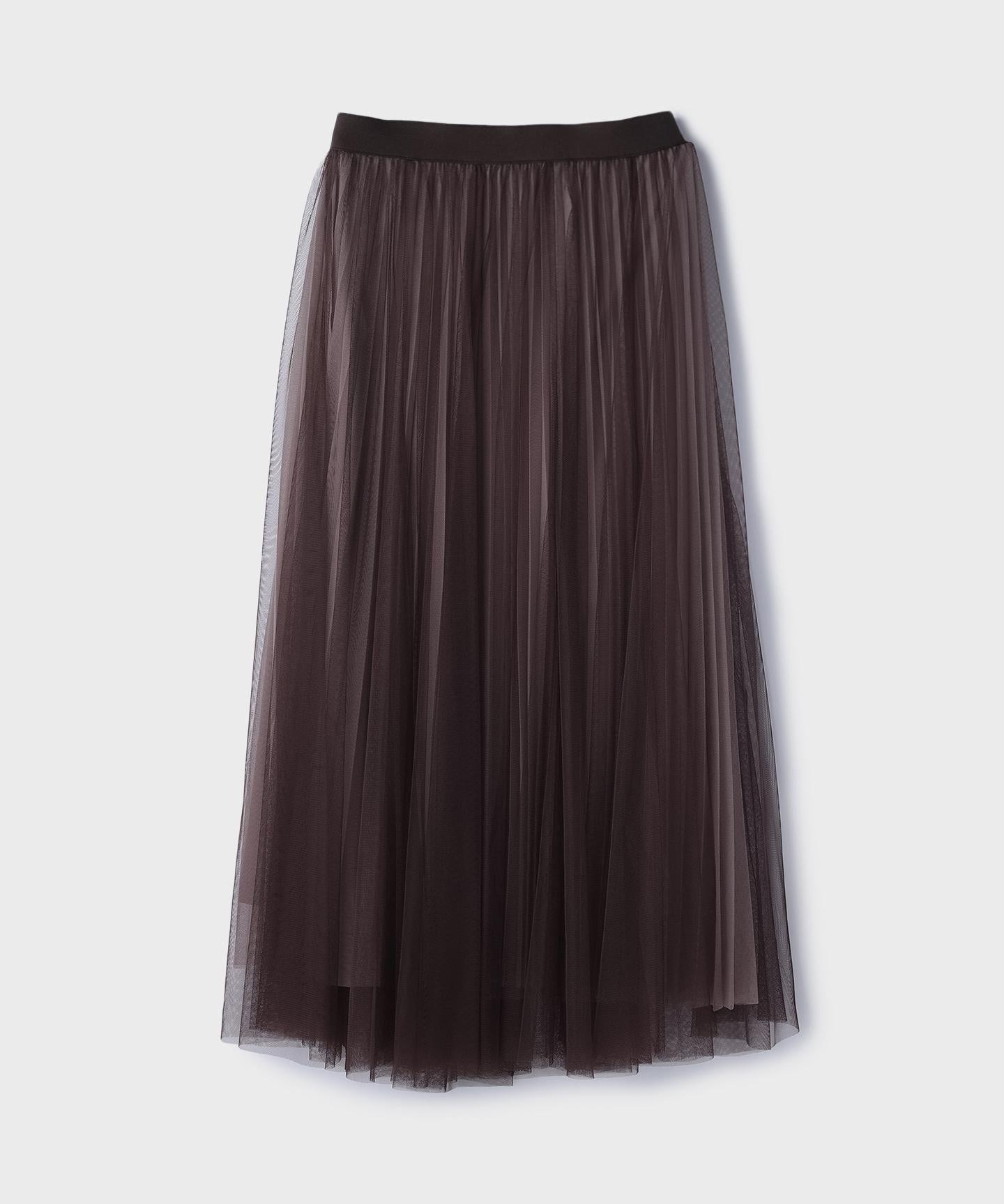 チュールリバーシブルスカート