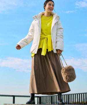 ブライトタフタ タック スカート