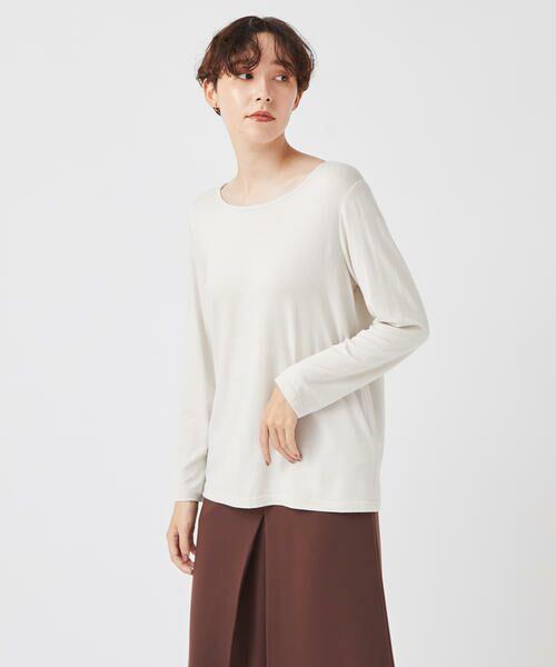 ポリジンデュアルウォームカットソー