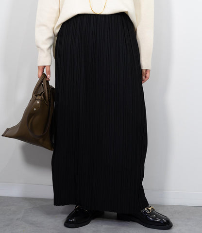 ストレートプリーツスカート