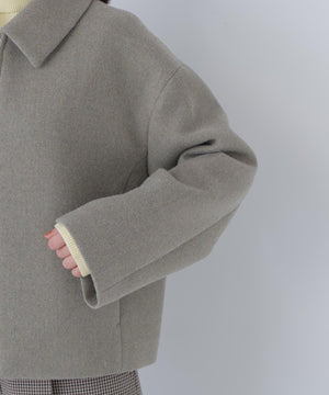 ＜朝比奈 彩さんコラボ＞ステンカラージップブルゾン